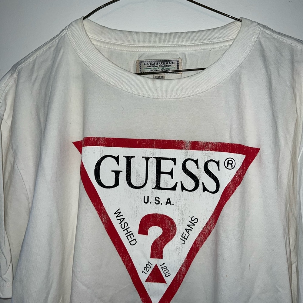 Vintage Guess Marciano Tee White